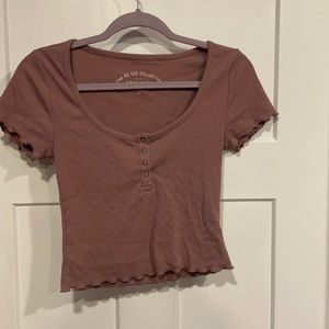 Medium cropped aero tee